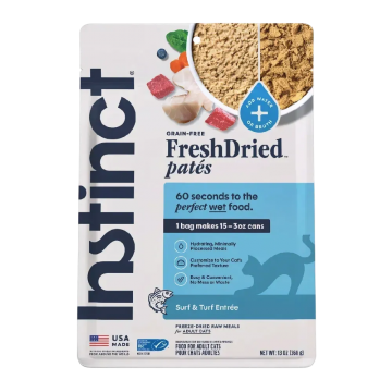 Instinct Fresh Dried Pates Surf & Turf Entree 13oz